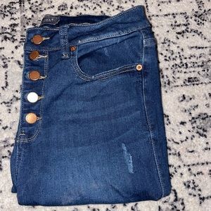 Just USA Skinny Jeans. Dark Wash. Size 10. Brand New! Great Condition!